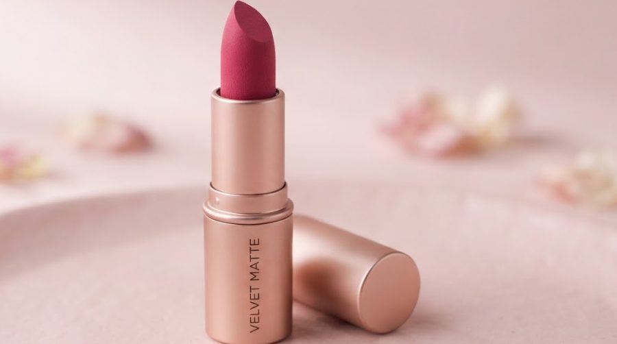 Velvet Matte Lipstick — Gulabi — alternate view
